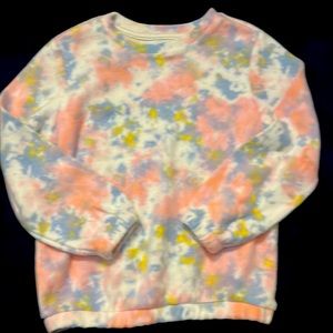 Cat and Jack super soft fleece sweatshirt girls size large 10/12